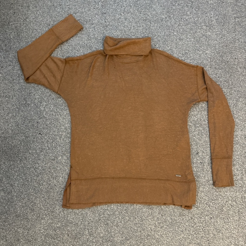 Abercrombie & Fitch Women's Brown Turtleneck Sweater
